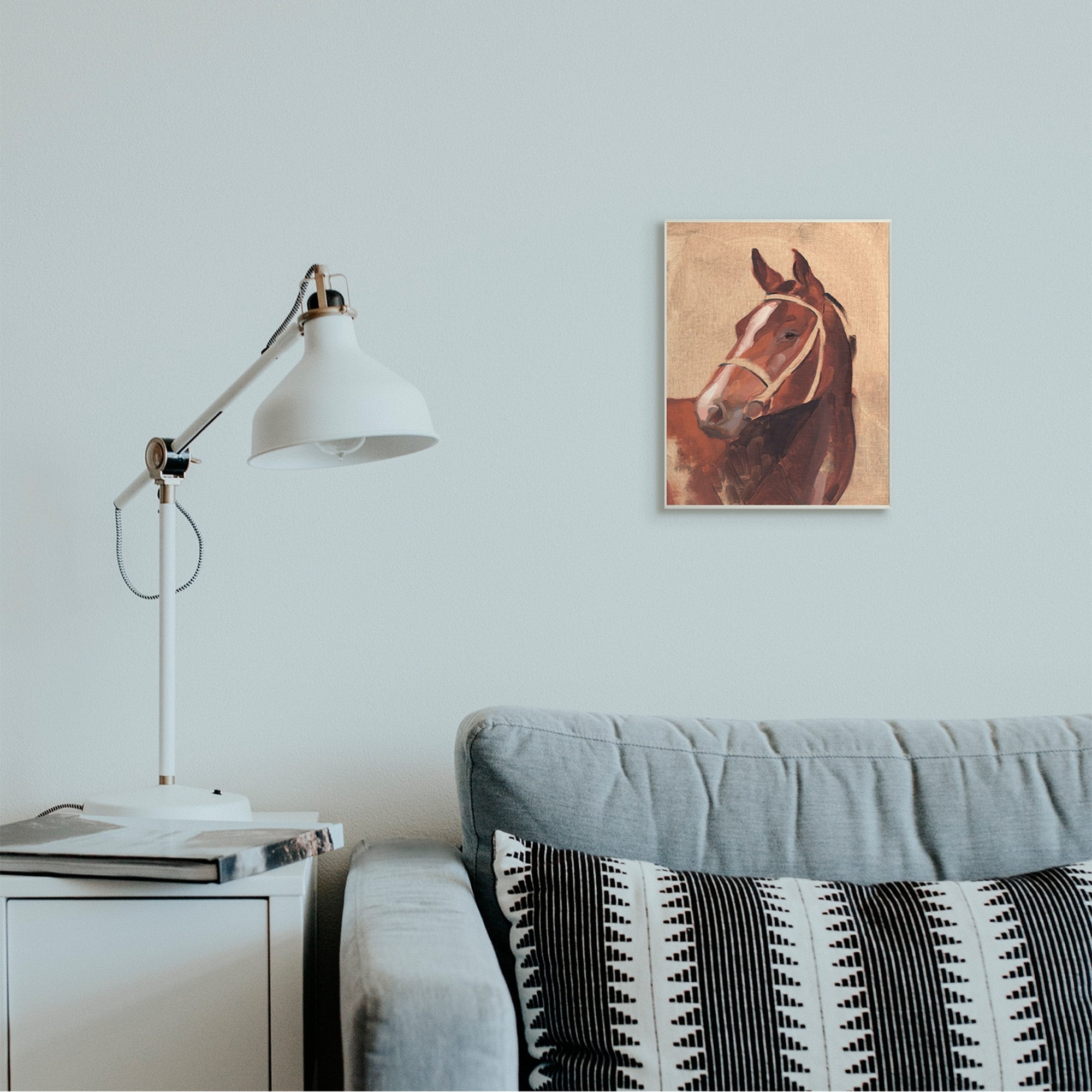 Stupell Industries Southwestern Vintage Horse Equestrian Portrait Wall Plaque by Jacob Green
