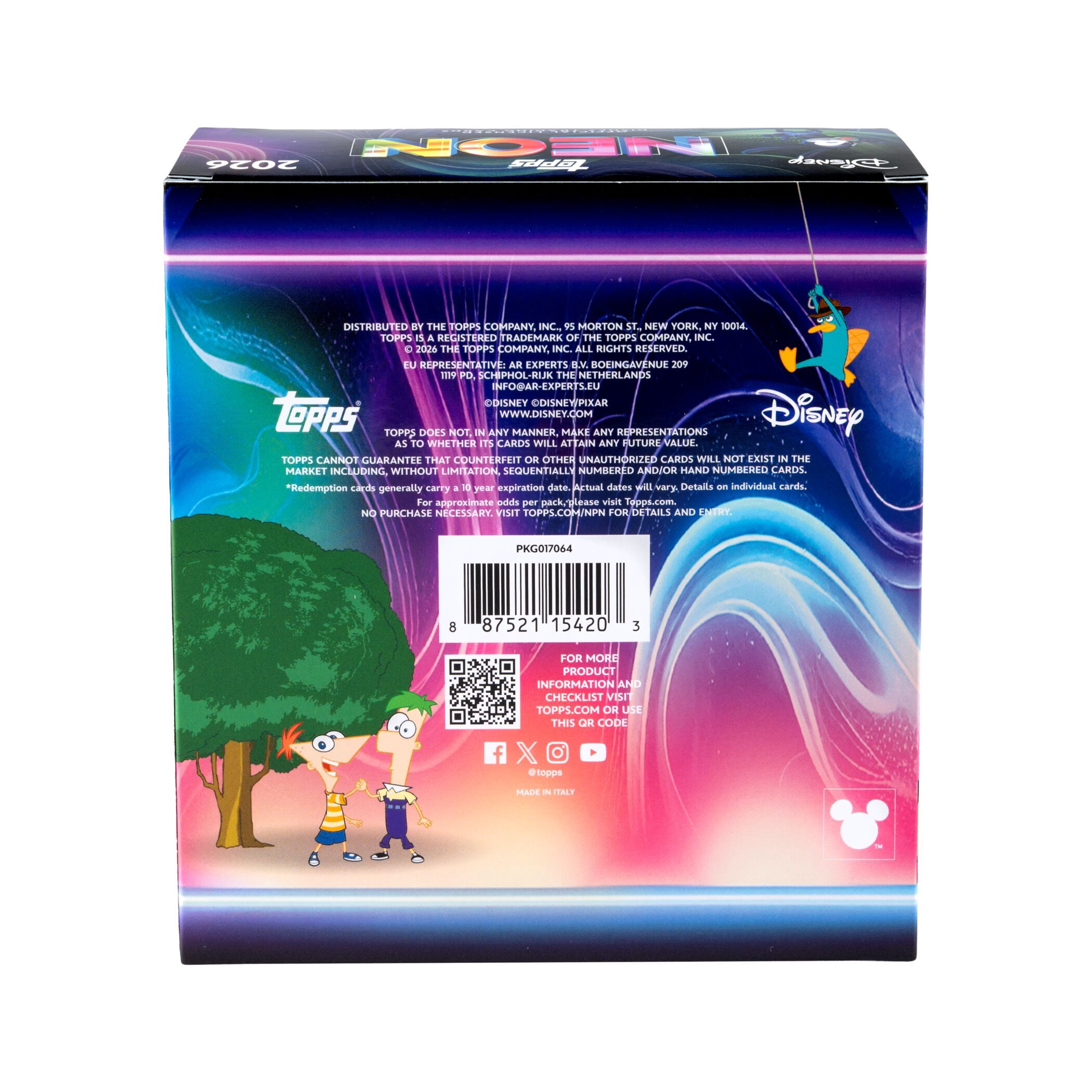26 Topps Disney Neon Mega Box