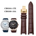 thumbnail image 2 of Correa de reloj de cuero genuino con muescas para calendario perpetuo para hombre CB0164-17E Correa de pulsera Cattle Belt CB0160-18A Negro Marrón, 2 of 5