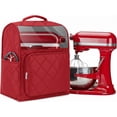 thumbnail image 2 of UYGDUY-Stand Mixer Cover Compatible with KitchenAid 6/7/8 Quart Bowl Lift Mixers, Washable Appliance Dust Cover with Multi Pockets for Kitchen Aid Accessories and Attachments, Red, 2 of 4