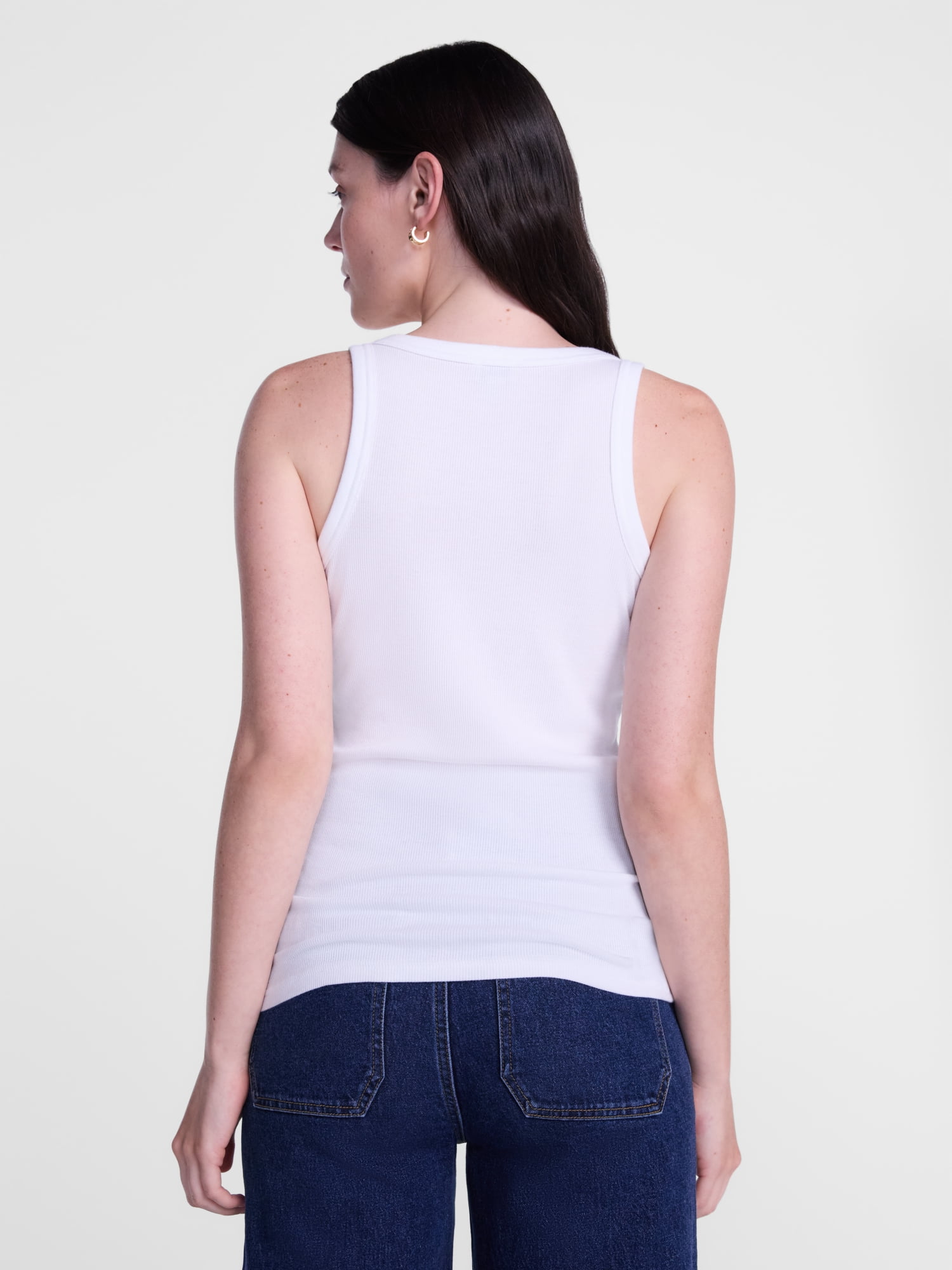 Scenario Women's Rib Tank Top, Sizes XS-XXXL
