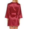 thumbnail image 2 of Women Fashion Dressing Gown Robes For Women Lace Bath Robe, 2 of 2