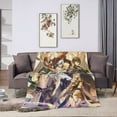 thumbnail image 6 of Genshin Impact Bed Blanket Air Conditioner Quilt Ultra Soft Flannel Blanket All Season Fuzzy Blanket Reversible Fluffy Plush Blanket 50"X40", 6 of 7