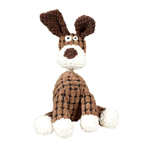 2 in 1 Indestructible Interactive Dog Toy with Squeaker Multifunctional Soft for Aggressive Chewers