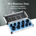 Gbayxj 1X Damaged Nut And Bolt Extractor (Set Of Ten),The Perfect Tool