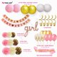 thumbnail image 3 of Set de 35 piezas de decoración para baby shower PGN ART Pink Gold Girl, 3 of 6
