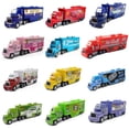 thumbnail image 2 of Disney-coches de aleación de Metal fundido a presión para niños, modelo Lightning McQueen n. ° 95, maletero MACK n. ° 86, tío Jimmy The King, 1:55 Gong Bohan LED, 2 of 2