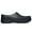 Black, variant on Shoes For Crews Radium, Men's, Women's, Unisex Slip Resistant Work Clogs, Water Resistant, Black