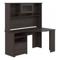 thumbnail image 1 of Cabot Corner Desk with Hutch in Heather Gray - Engineered Wood, 1 of 6