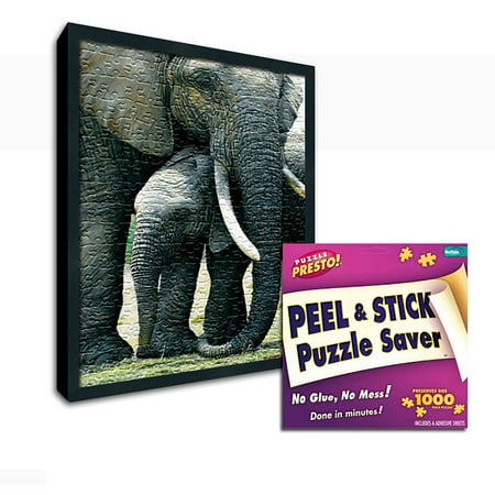 UPC: 0720843844714 | Jigsaw Puzzle Frame Kit – Made To Display Puzzles Measuring 19×30 inches