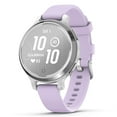 thumbnail image 2 of Garmin Lily 2 Active (Silver/Purple Jasmine) Women's Fitness Smartwatch Gift Box Bundle - Bright Touchscreen Display, Built-in GPS, All-Day Health Monitoring Wall Adapter & Hard Case, 2 of 9