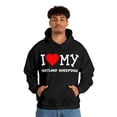thumbnail image 6 of I Love My Shetland Sheepdog Dog Breed Graphic Hoodie Sweatshirt, Sizes S-5XL, 6 of 9