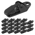 thumbnail image 2 of 20Pcs Tent Awning Canopy Clamp Tarp Clip Snap Canvas Anchor Gripper Caravan Jaw Grip Trap Tighten To, 2 of 5