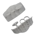 thumbnail image 4 of jinwen 2 Pcs Poignées de Gym pour Musculation Coussinets de Barre pour Entraînement de Levage Gris, 4 of 9