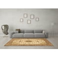thumbnail image 3 of Ahgly Company Indoor Rectangle Medallion Brown Traditional Area Rugs, 8' x 12', 3 of 4