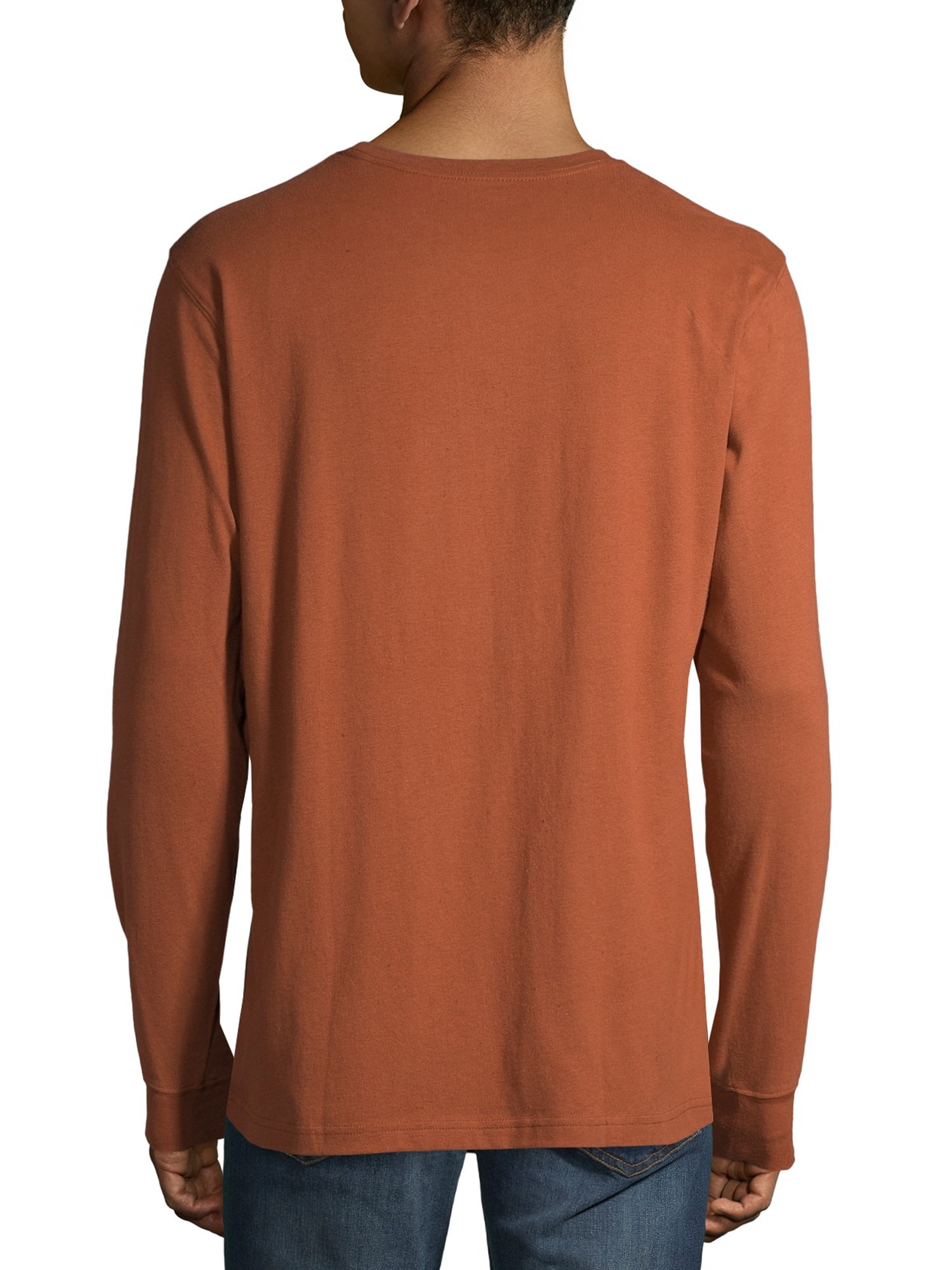 George Men's Long Sleeve Crew Neck Tee