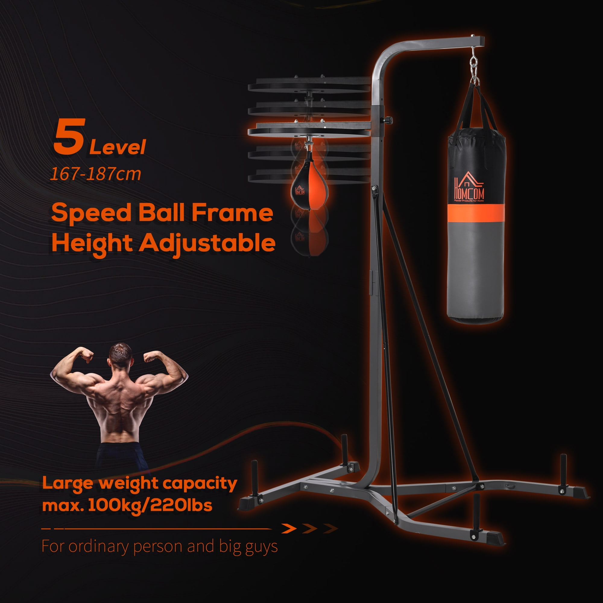 Big 5 punching bag stand deals