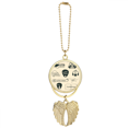 thumbnail image 1 of Headset Guitar Music Instrument Pattern Car Keychain Angel Wing Pendant, 1 of 4