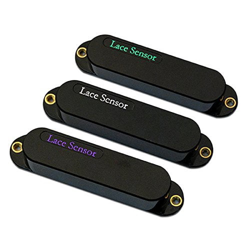 Lace Sensor 44470-02 Rainbow Pack Black Cover Electric Guitar Electronics