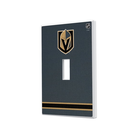Vegas Golden Knights Single Toggle Lightswitch Plate
