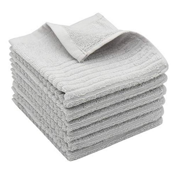 100 Cotton Kitchen Towels Terry Dish Cloths, Highly Absorbent Dish