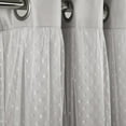 thumbnail image 4 of Lush Decor Polka Dot Sheer Window Curtain Panels - Blue - 38 X 84, 4 of 11