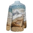 thumbnail image 5 of Starfish Beach Long Sleeve Blouse Woman Streetwear Casual Shirts Summer Oversize Woman Streetwear Clothing Birthday Present, 5 of 7