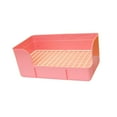 thumbnail image 5 of oshhni Pet Cage Toilet Bedding Box for Hamster Rats Small Animals pink, 5 of 9