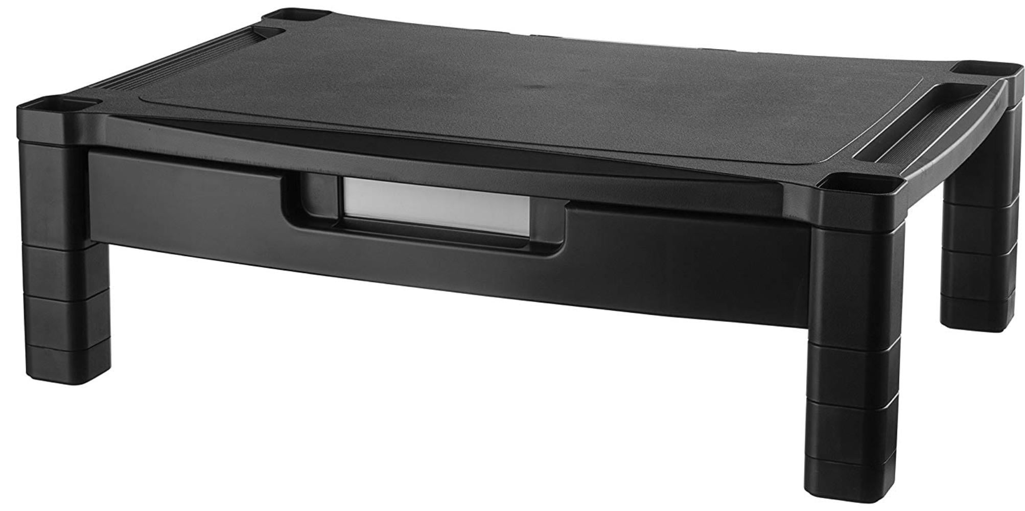 Extra Wide Single Level Height-Adjustable Monitor/Laptop ...