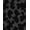 Black, Pattern 1, variant on ODIKA 4'x6' Machine Washable Non-Slip Area Rug, Elegant Spotted Design With Flowing Abstract Animal Shapes High Traffic Rug, Black, 384785