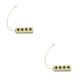 thumbnail image 1 of Toystoory Divisor de línea telefónica para recepción de Hotel y oficina, reemplazo de adaptador de Cable de 4 vías, accesorios de conector de Mostrar como imagen 2piezas, 1 of 6