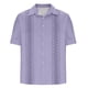 thumbnail image 5 of Blusa y camisa de manga corta con cuello vuelto Camisa casual para hombre Camisa de bolos vintage de manga corta Camisas de verano de playa cubana Camisa con botones Blusa para hombre Poliéster, 5 of 5