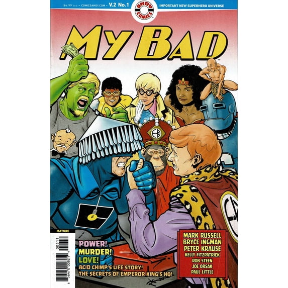 My Bad (Ahoy, Vol. 2) #1 VF ; Ahoy Comic Book