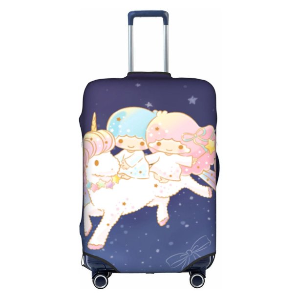 Little Twin Stars-Funda De Equipaje Engrosada (18/24/28/32 Pulgadas , Alta Elasticidad , Maleta De Viaje , Spandex , Cubierta Protectora) huangjie unisex