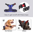 thumbnail image 3 of Chaleco reflectante PHOEPET con clip frontal y asa para perros, talla XL, 3 of 6