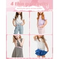 thumbnail image 5 of AWAYTR 4pcs Kids PU Leather Belts for Girls, Heart Shape Metal Buckle, Adjustable Hole Design, Cute Skinny Belt for Uniform Dress Jeans Casual Wear, 5 of 8