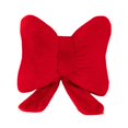 thumbnail image 3 of Bow Pillow Throw Cushion Decorative Ornament Soft Plush Bowknot Shaped for Sofa Bedside Living Room Home Decor, 3 of 9