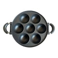 thumbnail image 1 of zhangmingg 7 Hole Nonstick Frying Pan for Even Heat Distribution and Pancakes Every, 1 of 7
