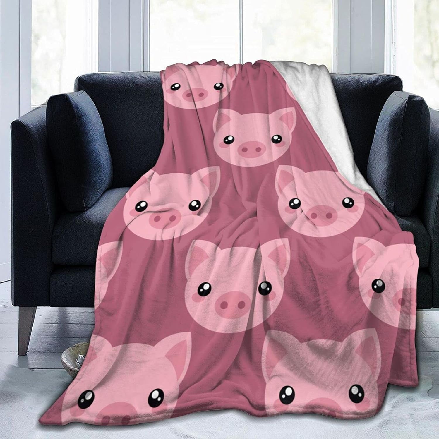 Dawhud Direct Lone Wolf Plüschdecke – Queen Size (190 X 228 Cm), Superweich, Wolf-Design