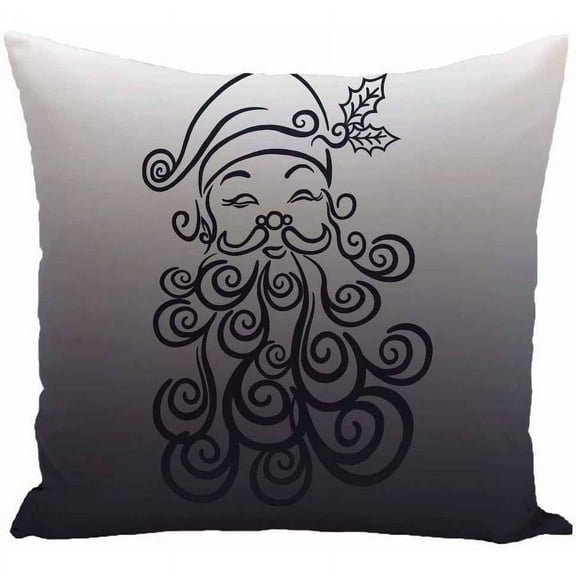 Simply Daisy Holiday Print Decorative Pillow, 16" x 16"