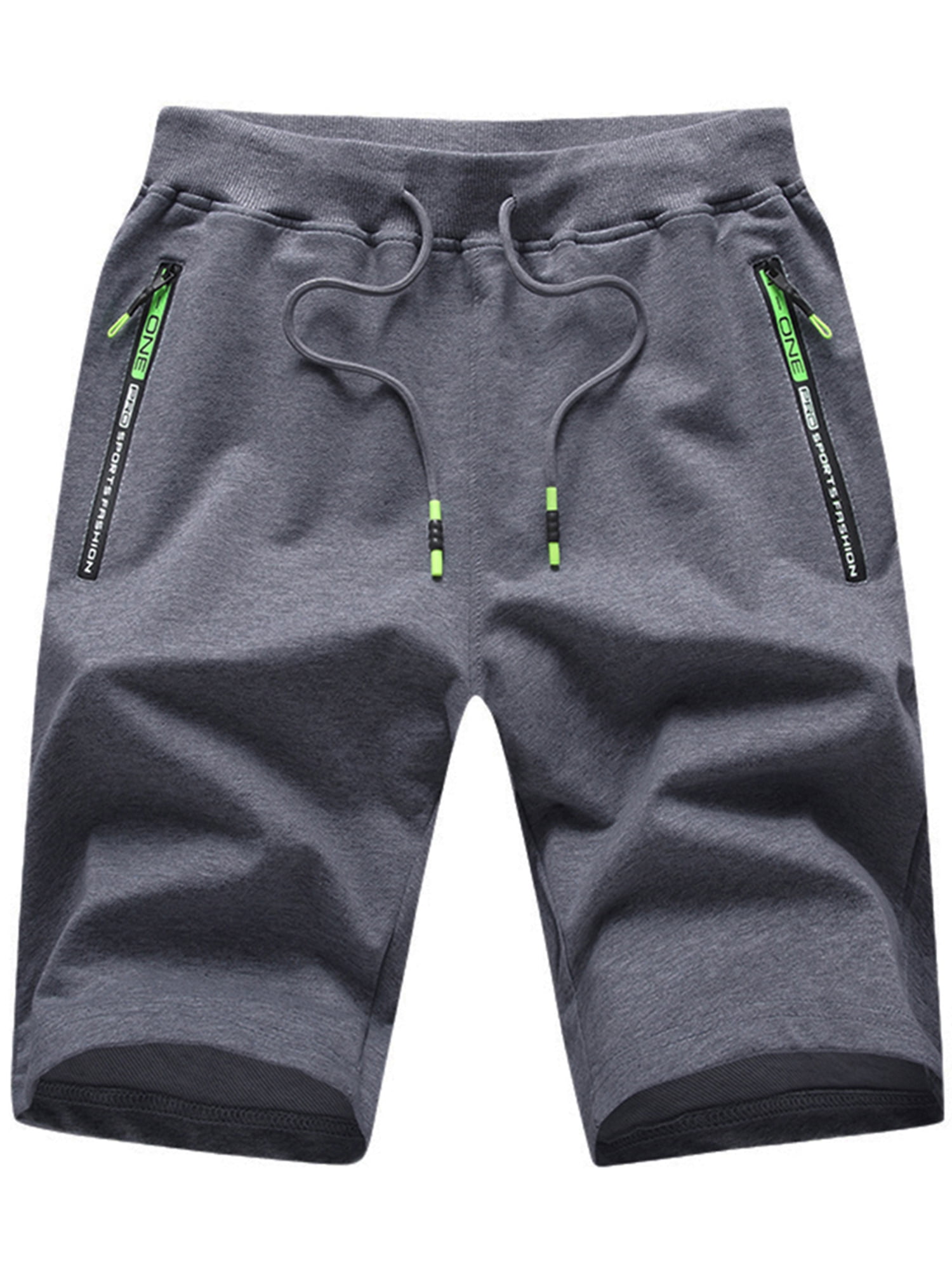 Pdbokew Men's Shorts Casual Drawstring Elastic Waist Workout Shorts