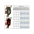 thumbnail image 3 of Cilcicy Women Drawstring Pocket Casual Solid Color Elasticised Waist Full-length Pants, 3 of 3
