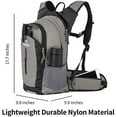 thumbnail image 5 of RUPUMPACK 18L Insulated Hydration Backpack With 2.5L Water Bladder for Hiking Men Women Kids, 5 of 6