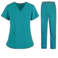 thumbnail image 2 of Uniformes Médicaux en Tissu à Manches Courtes pour Femmes Infirmières, 2 of 4