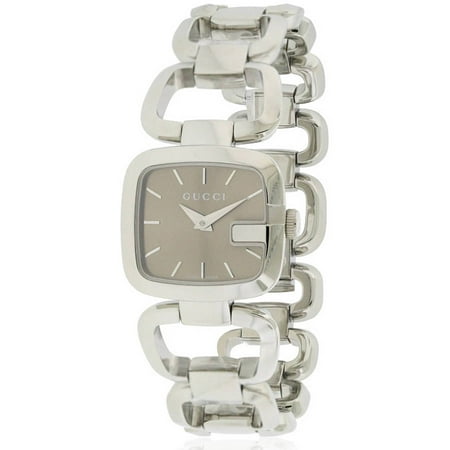 UPC 731903238299 product image for Gucci Women's YA125507 'G-' Small Stainless Steel Bracelet Watch | upcitemdb.com
