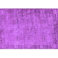thumbnail image 1 of Ahgly Company Indoor Rectangle Oriental Purple Industrial Area Rugs, 2' x 4', 1 of 4
