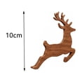 thumbnail image 3 of Illuminated Wooden Reindeer Sleigh Wall Decor,Lighted Reindeer Christmas Art,Warm LED Glow with Remote Control,Easy Peel and Stick Installation,Great for Living Room Bedroom Hallway, 3 of 9