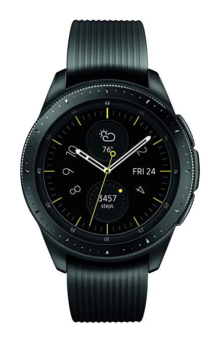 Restored Samsung Galaxy Watch Black Sm R815u 42mm Gps Lte Refurbished Walmart Com