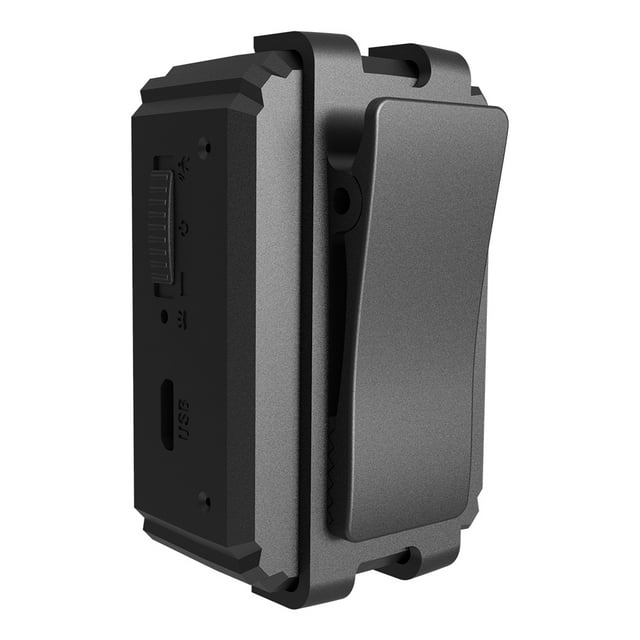 Matsuzay Juego de soporte de cámara de 1080P, grabadora de vídeo de grabación en bucle con sensor PIR recargable por USB, videocámara portátil de 120 Cámaras de vídeo