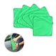 thumbnail image 5 of Paño de limpieza de toalla de microfibra ultra fina de 5 piezas para limpiar la suciedad de la cocina (verde oscuro), 5 of 5